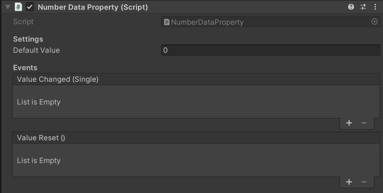 Number Data Property